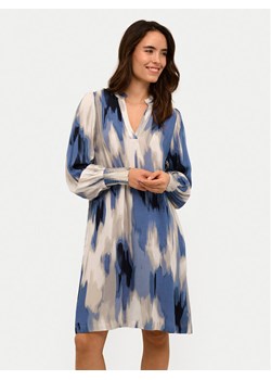 Kaffe Sukienka koszulowa Beathe 10508899 Niebieski Relaxed Fit ze sklepu MODIVO w kategorii Sukienki - zdjęcie 182695890