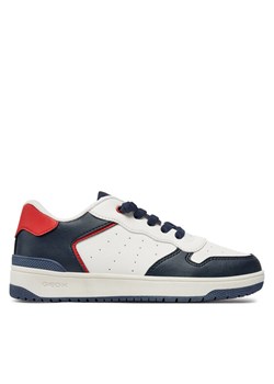 Geox Sneakersy J Washiba Boy J45LQB 05411 C0899 D Biały ze sklepu MODIVO w kategorii Buty sportowe dziecięce - zdjęcie 182695892