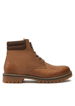 Jack&Jones Trapery Jfwstanton 12257999 Brązowy ze sklepu MODIVO w kategorii Buty zimowe męskie - zdjęcie 182695911