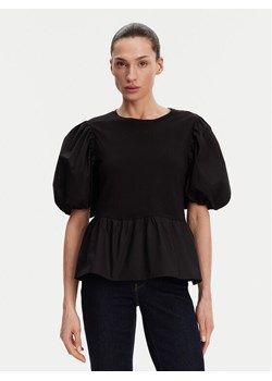 Liu Jo Bluzka WA5389 J6308 Czarny Relaxed Fit ze sklepu MODIVO w kategorii Bluzki damskie - zdjęcie 182695942