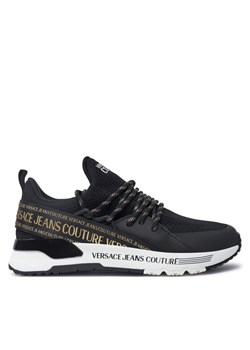 Versace Jeans Couture Sneakersy Dynamic 77VA3SA8 Czarny ze sklepu MODIVO w kategorii Buty sportowe damskie - zdjęcie 182696034