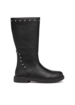 Geox Kozaki Eclair J469QD 000BC C9999 D Czarny ze sklepu MODIVO w kategorii Buty zimowe dziecięce - zdjęcie 182696080