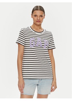Gap T-Shirt 616788-01 Czarny Regular Fit ze sklepu MODIVO w kategorii Bluzki damskie - zdjęcie 182696102