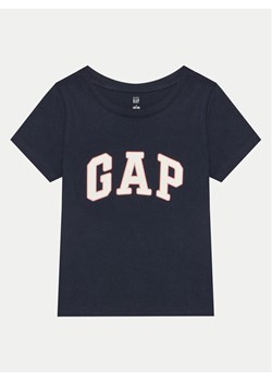 Gap T-Shirt 459909-10 Granatowy Regular Fit ze sklepu MODIVO w kategorii Bluzki dziewczęce - zdjęcie 182696142
