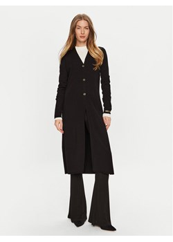TWINSET Kardigan 241TP3393 Czarny Regular Fit ze sklepu MODIVO w kategorii Swetry damskie - zdjęcie 182696150