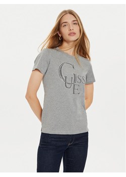 Guess T-Shirt W4BI16 I3Z14 Szary Regular Fit ze sklepu MODIVO w kategorii Bluzki damskie - zdjęcie 182696241