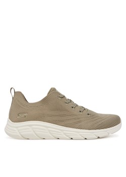 Skechers Sneakersy Bobs B Flex Lo-Graceful Stride 117591/OLV Khaki ze sklepu MODIVO w kategorii Buty sportowe damskie - zdjęcie 182696264