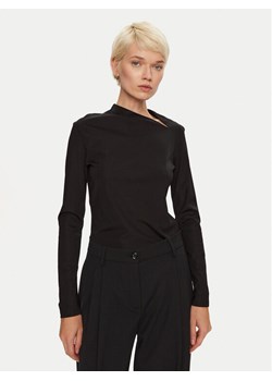 Lola Casademunt by Maite Bluzka LF2415022.00N Czarny Regular Fit ze sklepu MODIVO w kategorii Bluzki damskie - zdjęcie 182696280
