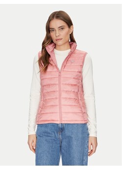 Guess Jeans Bezrękawnik W5RN55 WHAB2 Różowy Regular Fit ze sklepu MODIVO w kategorii Kamizelki damskie - zdjęcie 182696281