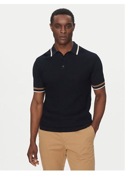KARL LAGERFELD Polo 655017 552307 Granatowy Slim Fit ze sklepu MODIVO w kategorii T-shirty męskie - zdjęcie 182696284