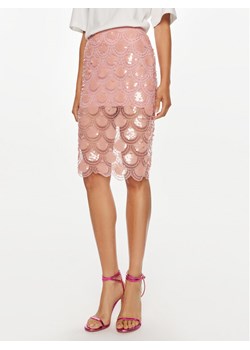 ROTATE Spódnica ołówkowa Dula 1134461922 Różowy Slim Fit ze sklepu MODIVO w kategorii Spódnice - zdjęcie 182696291