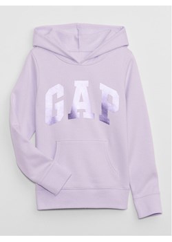 Gap Bluza 772643-00 Fioletowy Regular Fit ze sklepu MODIVO w kategorii Bluzy dziewczęce - zdjęcie 182696464