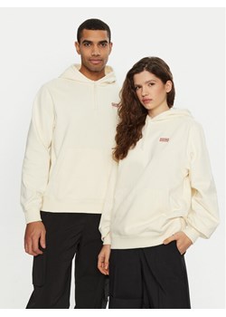 Hunter Bluza HARU0008242 Écru Regular Fit ze sklepu MODIVO w kategorii Bluzy męskie - zdjęcie 182696531