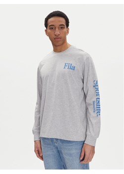 Fila Longsleeve Laon FAM0904 Szary Oversize ze sklepu MODIVO w kategorii T-shirty męskie - zdjęcie 182696541