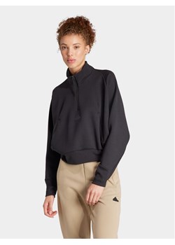 adidas Bluza Z.N.E. IP1538 Czarny Loose Fit ze sklepu MODIVO w kategorii Bluzy damskie - zdjęcie 182696564