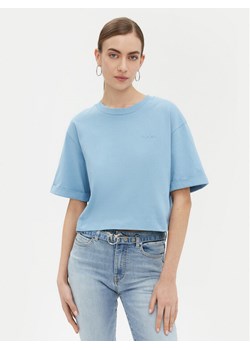 PINKO T-Shirt 104882 A2HN Niebieski Regular Fit ze sklepu MODIVO w kategorii Bluzki damskie - zdjęcie 182696651