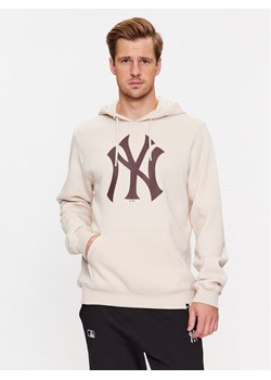 47 Brand Bluza New York Yankees BB017PEMIBR600207BN Écru Regular Fit ze sklepu MODIVO w kategorii Bluzy męskie - zdjęcie 182696663
