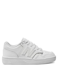 New Balance Sneakersy PSB4803W Biały ze sklepu MODIVO w kategorii Buty sportowe dziecięce - zdjęcie 182696684