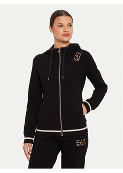 EA7 Emporio Armani Bluza 8NTM34 TJTXZ 0210 Czarny Regular Fit ze sklepu MODIVO w kategorii Bluzy damskie - zdjęcie 182696761