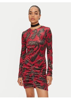 Just Cavalli Sukienka codzienna 77PAO920 Czerwony Slim Fit ze sklepu MODIVO w kategorii Sukienki - zdjęcie 182696801