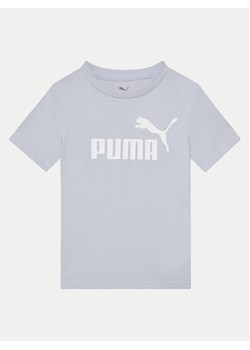 Puma T-Shirt Ess No. 1 Logo 684892 Niebieski Regular Fit ze sklepu MODIVO w kategorii Bluzki dziewczęce - zdjęcie 182696823