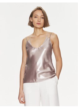 Boss Top Besatie 50512748 Brązowy Regular Fit ze sklepu MODIVO w kategorii Bluzki damskie - zdjęcie 182696841