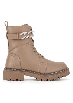 JENNY Botki WS5579-12 Beżowy ze sklepu MODIVO w kategorii Botki - zdjęcie 182696893