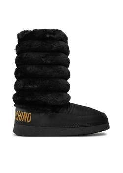 LOVE MOSCHINO Śniegowce JA24312G0LISH000 Czarny ze sklepu MODIVO w kategorii Śniegowce damskie - zdjęcie 182696904
