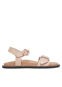 Pollini Sandały SA16182C0MTCS122 Beżowy ze sklepu MODIVO w kategorii Sandały damskie - zdjęcie 182696992