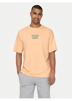 Only & Sons T-Shirt Kenny 22028736 Różowy Relaxed Fit ze sklepu MODIVO w kategorii T-shirty męskie - zdjęcie 182697234
