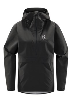 Haglöfs Kurtka przeciwdeszczowa Sparv 606220 Czarny Active Fit ze sklepu MODIVO w kategorii Kurtki damskie - zdjęcie 182697240