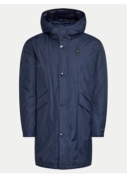 Blauer Parka 24WBLUK11208 Granatowy Regular Fit ze sklepu MODIVO w kategorii Parki męskie - zdjęcie 182697353