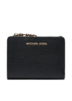 MICHAEL Michael Kors Mały Portfel Damski 32S4G8ED7L Czarny ze sklepu MODIVO w kategorii Portfele damskie - zdjęcie 182697413