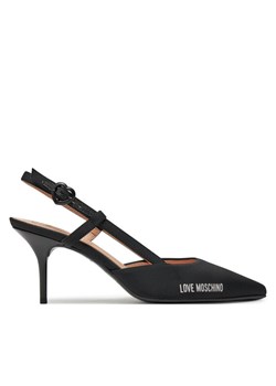 LOVE MOSCHINO Sandały JA10627G1LIMX000 Czarny ze sklepu MODIVO w kategorii Sandały damskie - zdjęcie 182697482