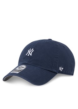 47 Brand Czapka z daszkiem MLB New York Yankees BASE RUNNER '47 Clean U p B-BSRNR17GWS Granatowy ze sklepu MODIVO w kategorii Czapki z daszkiem męskie - zdjęcie 182697572