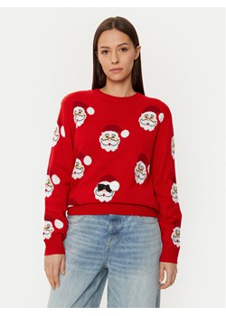 YSABEL MORA Sweter 70028 Czerwony Regular Fit ze sklepu MODIVO w kategorii Swetry damskie - zdjęcie 182697601