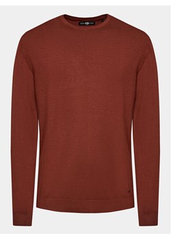 Petrol Industries Sweter M-3030-KWR002 Bordowy Regular Fit ze sklepu MODIVO w kategorii Swetry męskie - zdjęcie 182697711