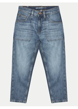 Guess Jeansy J4BA05 D5BV0 Niebieski Regular Fit ze sklepu MODIVO w kategorii Spodnie dziewczęce - zdjęcie 182697724