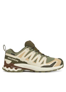 Salomon Buty do biegania Xa Pro 3D V9 Gore-Tex L47820200 Zielony ze sklepu MODIVO w kategorii Buty sportowe męskie - zdjęcie 182697744