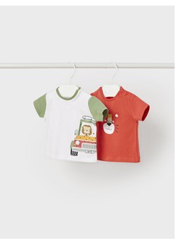 Mayoral Komplet 2 t-shirtów 1002 Kolorowy Regular Fit ze sklepu MODIVO w kategorii Koszulki niemowlęce - zdjęcie 182697754