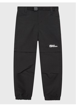 Jack Wolfskin Spodnie outdoor Active 1609761 M Czarny Regular Fit ze sklepu MODIVO w kategorii Spodnie chłopięce - zdjęcie 182697861