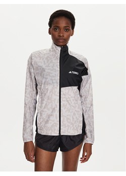adidas Kurtka do biegania Terrex Trail Running IW9245 Écru Regular Fit ze sklepu MODIVO w kategorii Kurtki damskie - zdjęcie 182697940