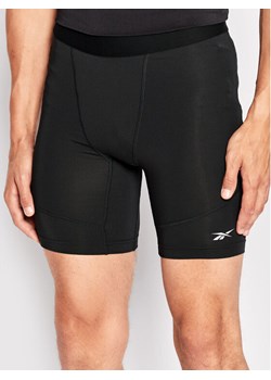 Reebok Szorty sportowe Compression HG6380 Czarny Slim Fit ze sklepu MODIVO w kategorii Spodenki męskie - zdjęcie 182697941