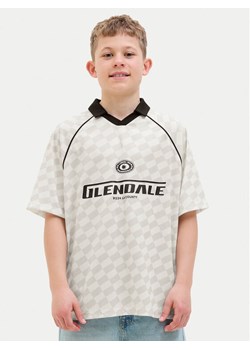 Jack&Jones Junior Polo 12278700 Beżowy Loose Fit ze sklepu MODIVO w kategorii T-shirty chłopięce - zdjęcie 182698024