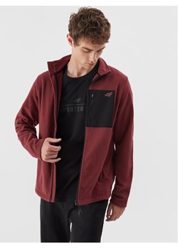 4F Polar 4FAW23TFLEM123 Bordowy Regular Fit ze sklepu MODIVO w kategorii Bluzy męskie - zdjęcie 182698112