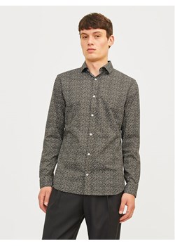 Jack&Jones Koszula Blackpool 12260625 Szary Slim Fit ze sklepu MODIVO w kategorii Koszule męskie - zdjęcie 182698144