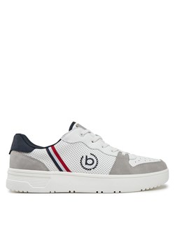 Bugatti Sneakersy 325-AQU02-5550 Biały ze sklepu MODIVO w kategorii Buty sportowe męskie - zdjęcie 182698231