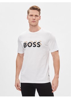 Boss T-Shirt Tiburt 427 50506923 Biały Regular Fit ze sklepu MODIVO w kategorii T-shirty męskie - zdjęcie 182698321