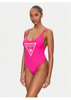 Guess Strój kąpielowy E4GJ48 LY00K Różowy ze sklepu MODIVO w kategorii Odzież plażowa - zdjęcie 182698471
