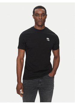 KARL LAGERFELD T-Shirt 755710 500224 Czarny Regular Fit ze sklepu MODIVO w kategorii T-shirty męskie - zdjęcie 182698474